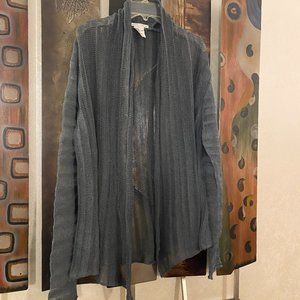 Sarah Pacini Open Knit Cardigan Sweater, Made in Italy, One Size